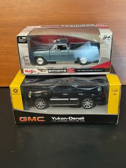 New Chevy and GMC Diecast trucks