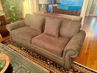 Lazy Boy Sofa with Nailhead Trim