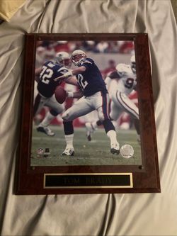 Tom Brady New England Patriots Wall Plaque