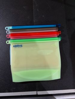 Above The Rest Reusable Silicone Storage 4 Bags Set