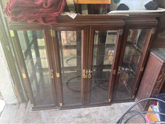 Matching china cabinet