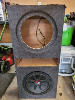 12" subwoofer box