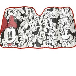 Minnie Auto Sun Shade All Over Print