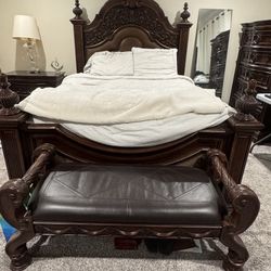 Mathis Brothers Full Bedroom Set 7 Piece 