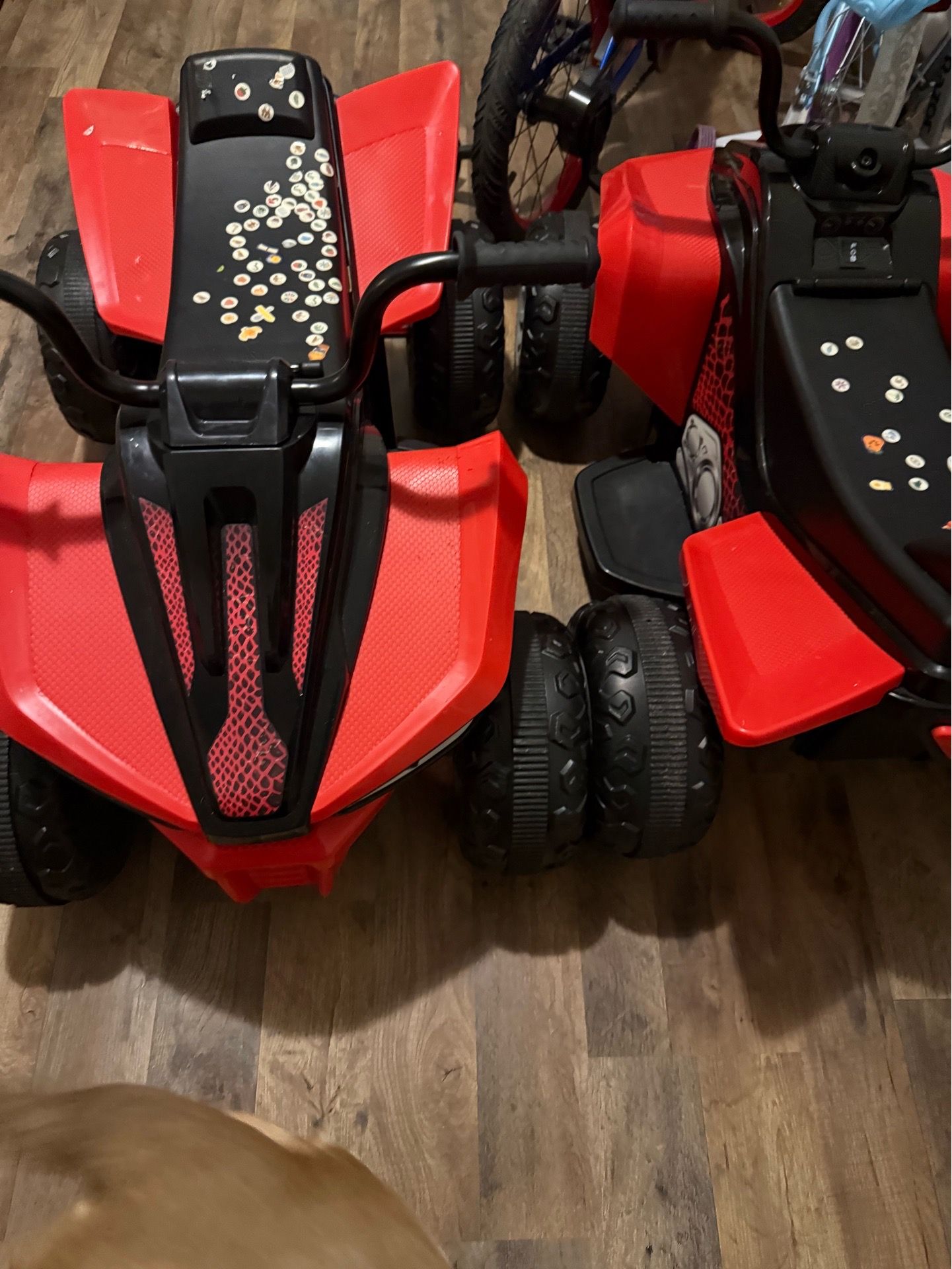 Toddler electric 4 wheeler