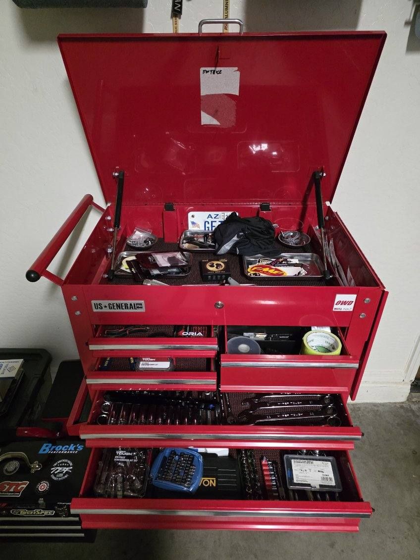 U.S. GENERAL ROLLING TOOL BOX