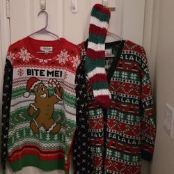 Christmas Couples Ugg Sweaters