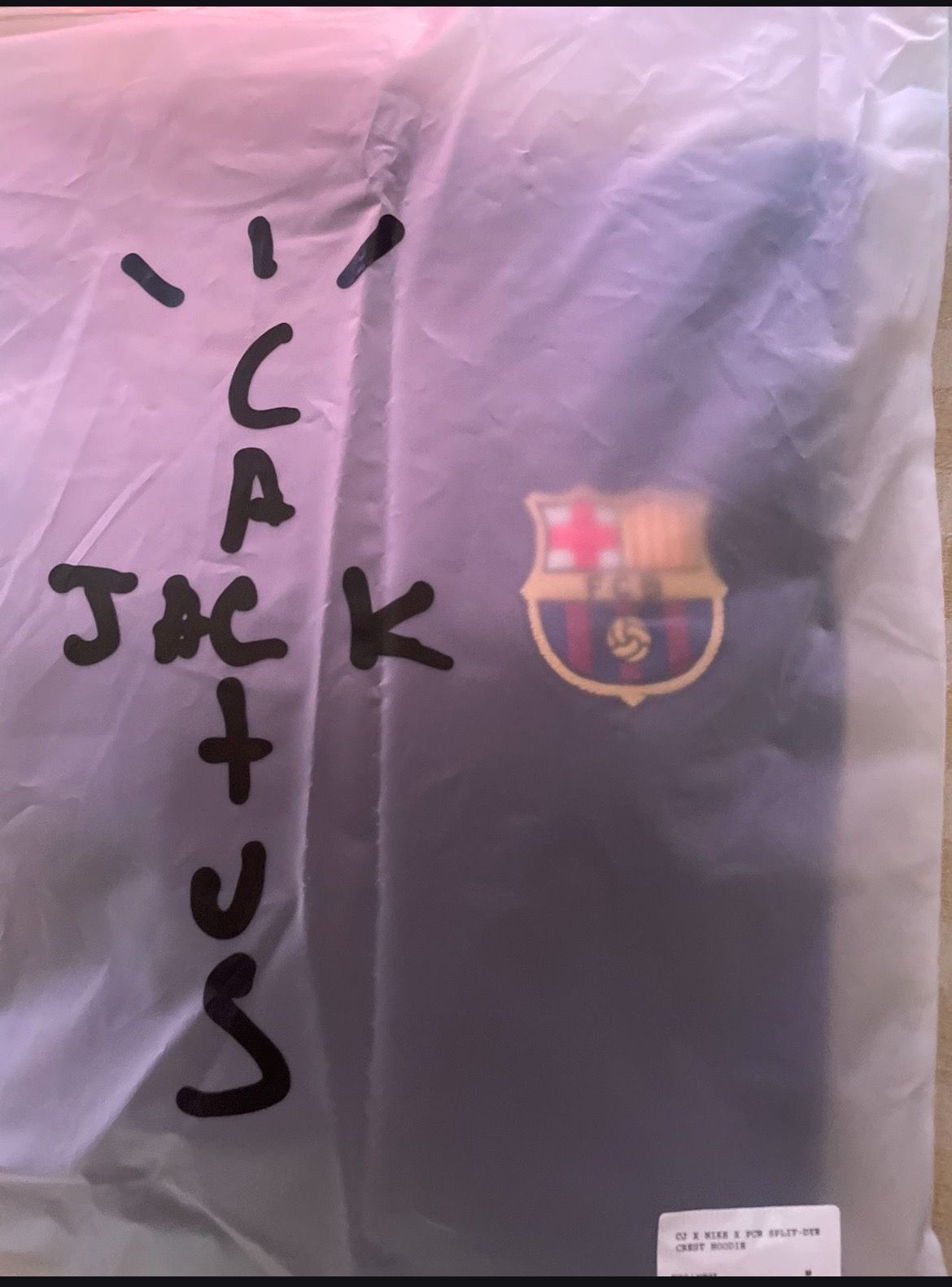 Travis Scott X Barcelona Hoodie