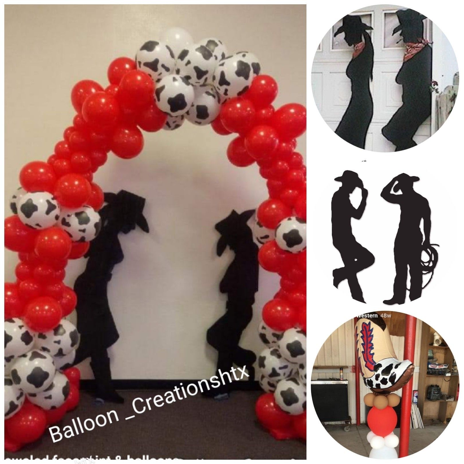 Rodeo Cowboy balloon art