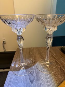 Vintage Crystal Lenox Candlesticks
