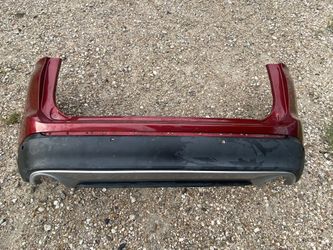 2015-2018 Ford Edge Rear Bumper With Sensor Holes 