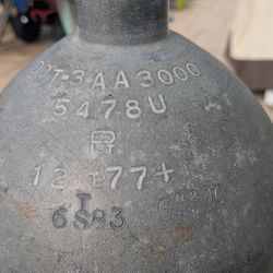 Local 1(contact info removed)psi Steel Scuba Tank 