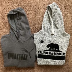 2 Hoodies Men’s Size S  New