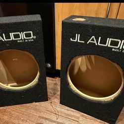 2 - JL Audio Single PowerWedge Car Subwoofer box only