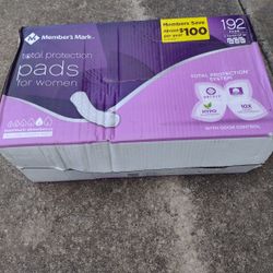 Members Mark Total Protection Pads For Women
