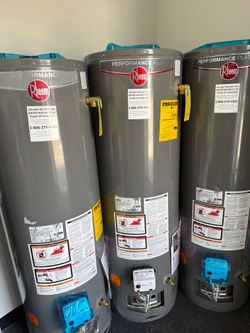 New water heater free installation