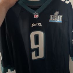 Nick Foles Super Bowl Black Jersey