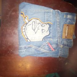 Fat Albert Blue Jean Shorts FUBU Apparel Company