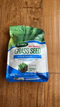 Scotts Turf Builder Grass Seed Sun & Shade Mix, 2.4 lbs.