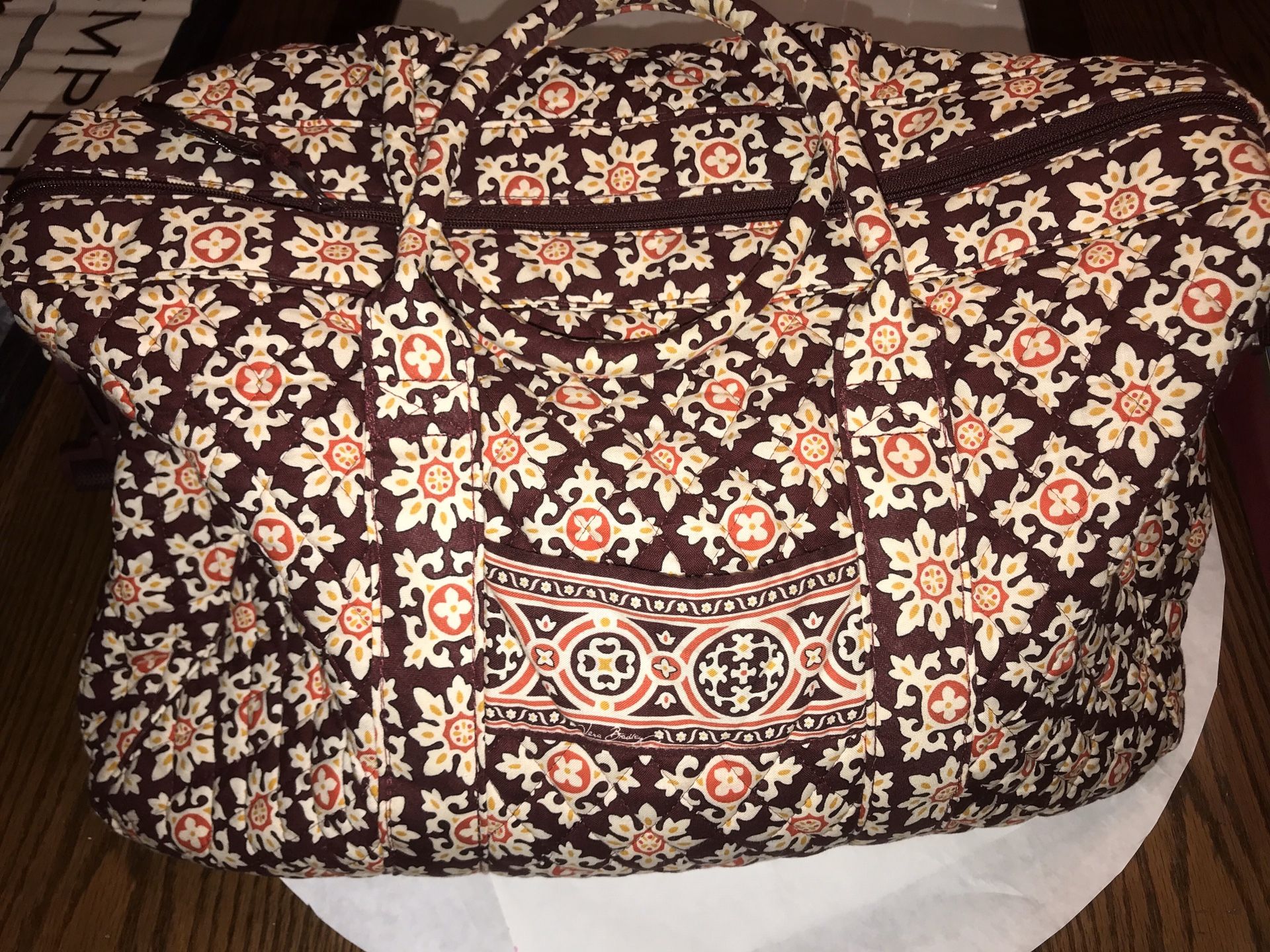 Vera Bradley Large travel duffle