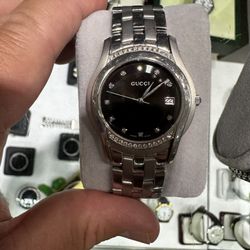 Diamond Gucci Watch 