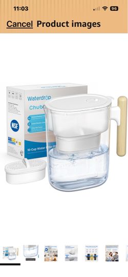 New WaterDrop Pitcher and filters