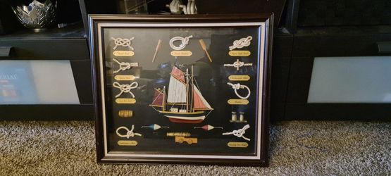 Robin's Dockside Shop  Frame- Knot Board Displays  Frame