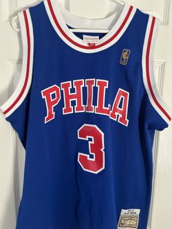 Allen Iverson of the Philadelphia 76ers Hardwood Classics Swingman Jersey