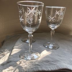 Princess House Wine Glasses Vintage