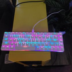 White Gaming Keyboard 