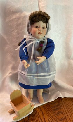 Amish porcelain doll