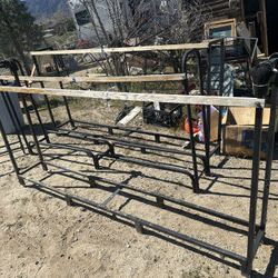 Fire Wood Racks 3-8’ Racks + 1-4’ Rack