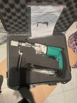ZQ-II Electric Carpet Tufting Gun Hand Gun Carpet Rug Weavin Flocking Machine 