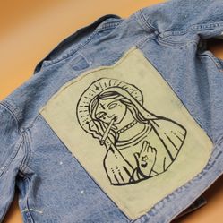 Hand Painted Jean Jacket