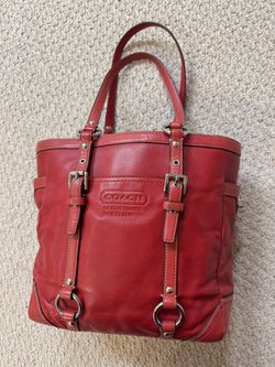 Vintage Coach Leather Bag