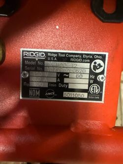 Ridgid k-400 drain snake