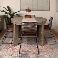 Crate & Barrel Dining Chairs 