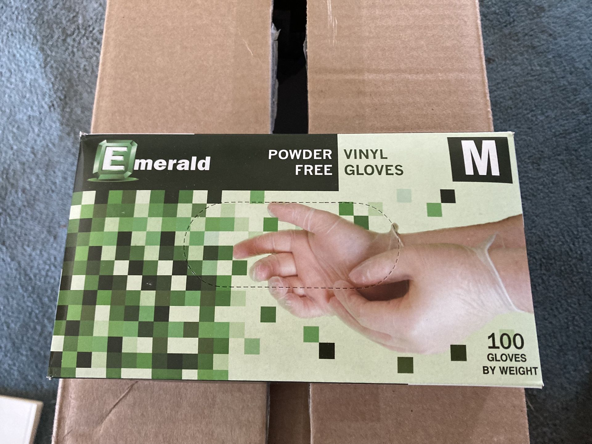 New Boxes Vinyl Gloves