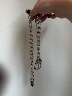 NEW chain belt loop choker
