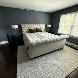 Restoration hardware King Sleigh Bed