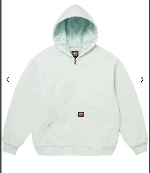 Supreme x Dickies Quilted Lined Zip Up Hoodie FW25 (L)