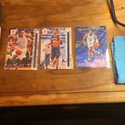 NBA Basketball Card Lot — Ja Morant, Joel Embiid, Duke Holo — Panini Luminance/Donruss