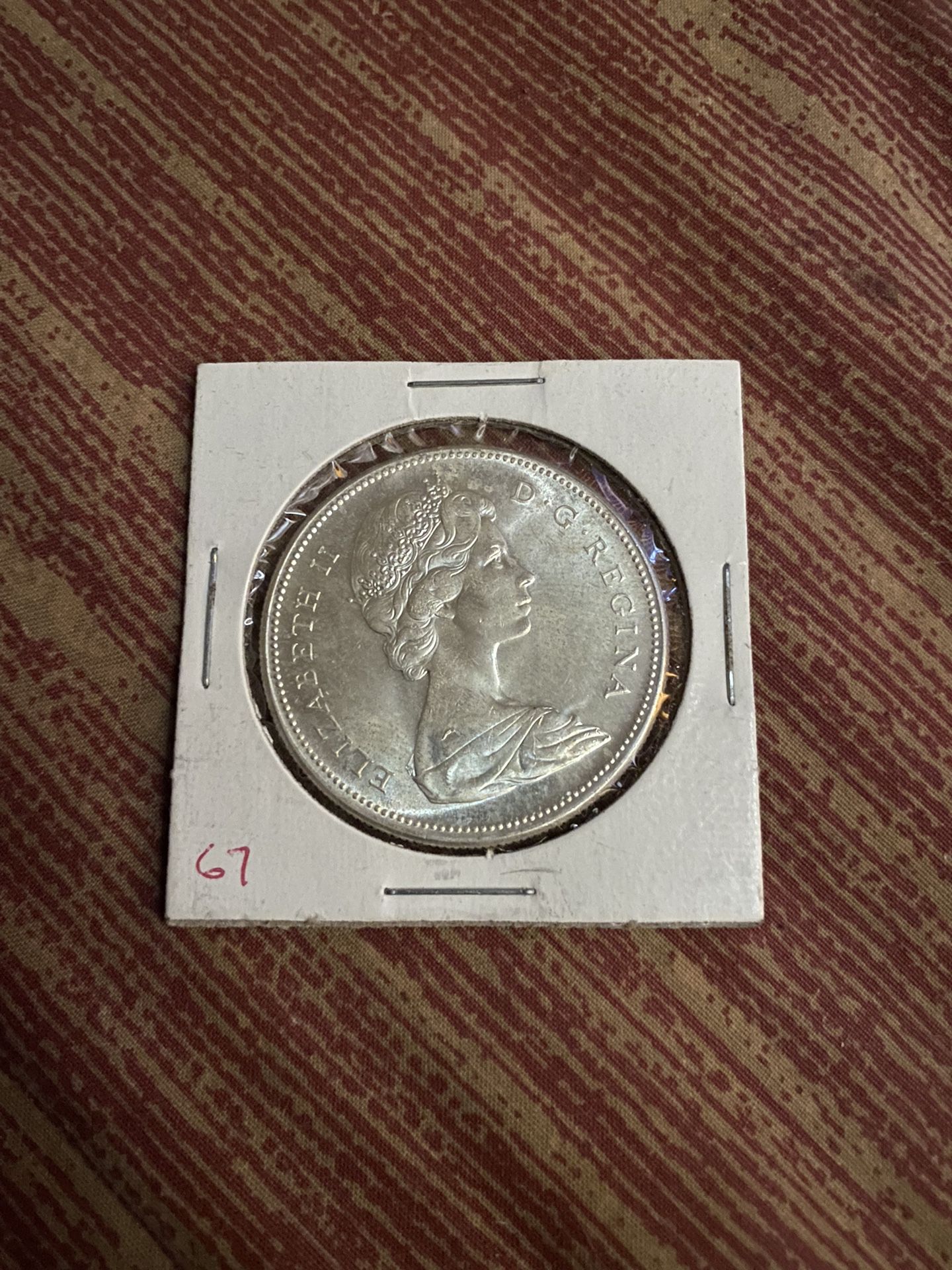 Canada 1 dollar, 100th Anniversary of Canada 1967