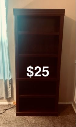 Cherry Oak Bookshelf