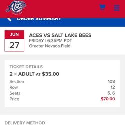 Reno Aces Tickets