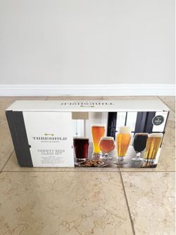 Threshold Variety Beer Glass Set