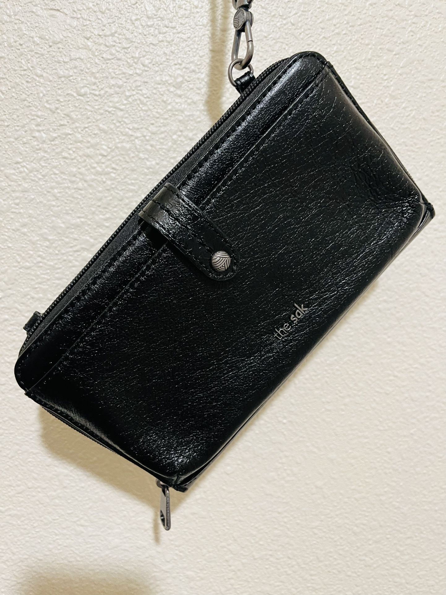 The Sak Leather Wallet Wristlet 