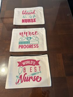 Nurses Week Zipper Bag For Pens, Cosmetics , Medications Or Other