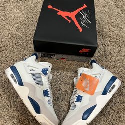 Jordan 4 Military blue