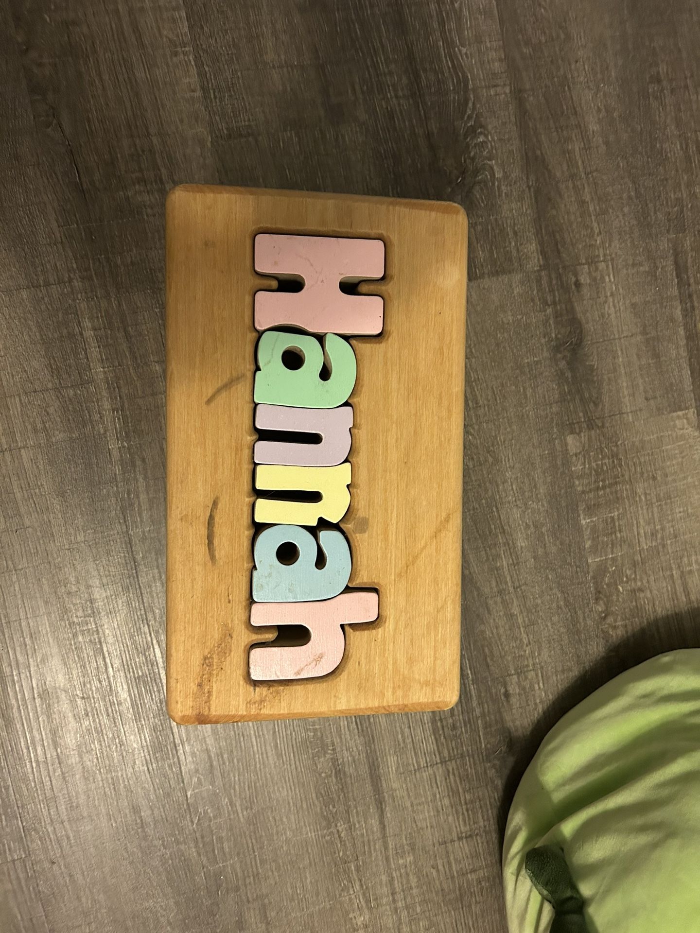 Step Stool For Little Girl Named Hannah